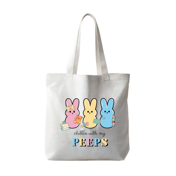 Chillin With My Peeps | Tote Bag