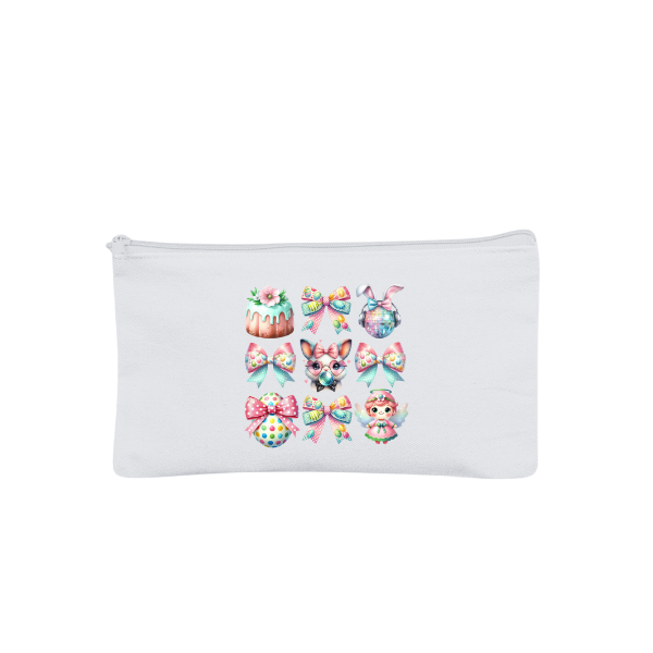 Disco Bunnies and Bows | Makeup Pouch