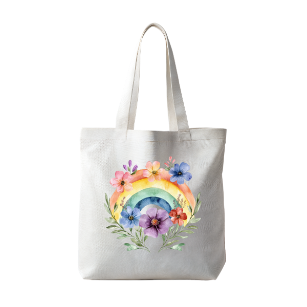Watercolor Rainbow | Tote Bag