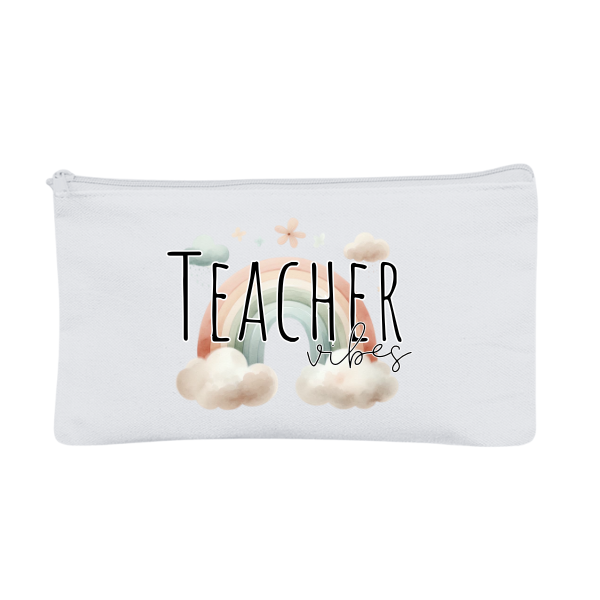 Teacher Vibes | Makeup Pouch