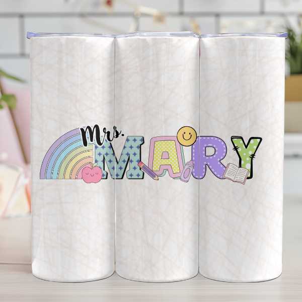 Custom Teacher Name | 20oz Tumbler