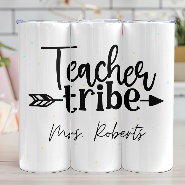 Custom Teacher Tribe | 20oz Tumbler