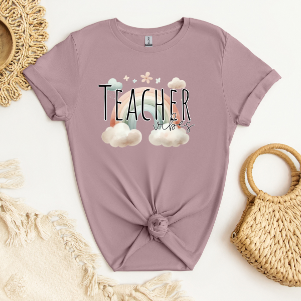 Teacher Vibes | Adult T-Shirt