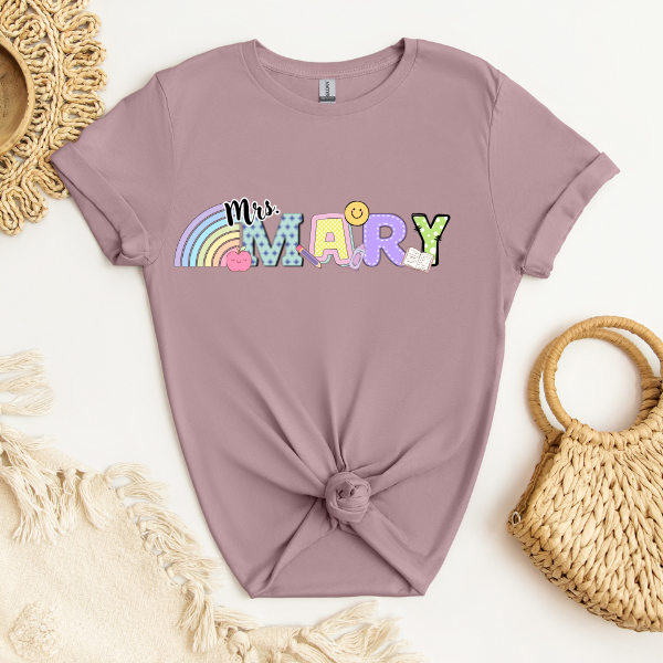 Custom Teacher Name | Adult T-Shirt