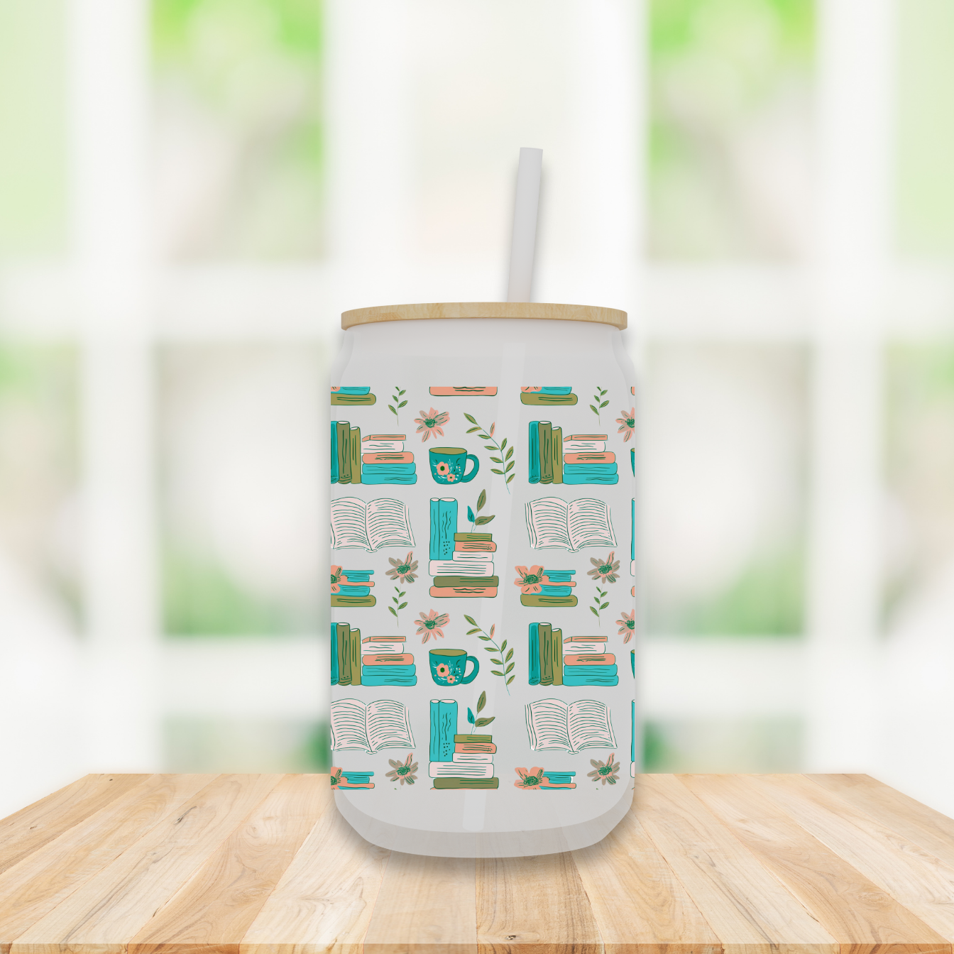 Reading Nook | Frosted Glass Can Cup
