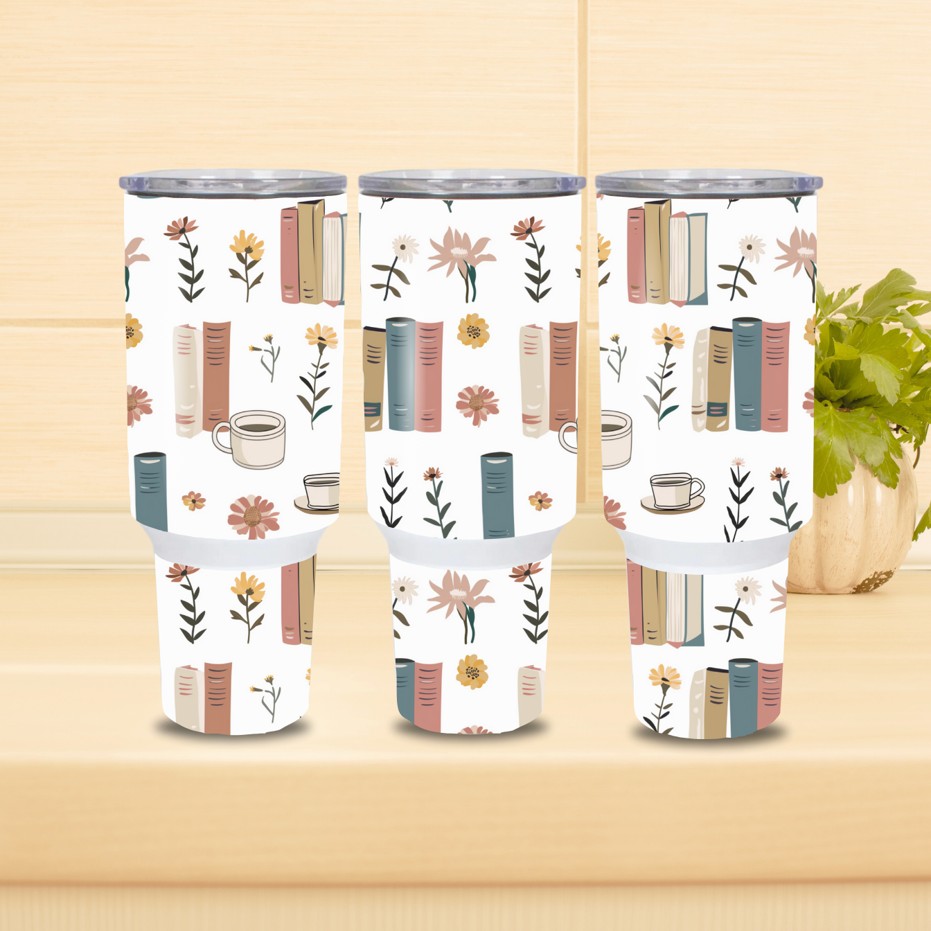 Literary Blooms | 40oz Tumbler