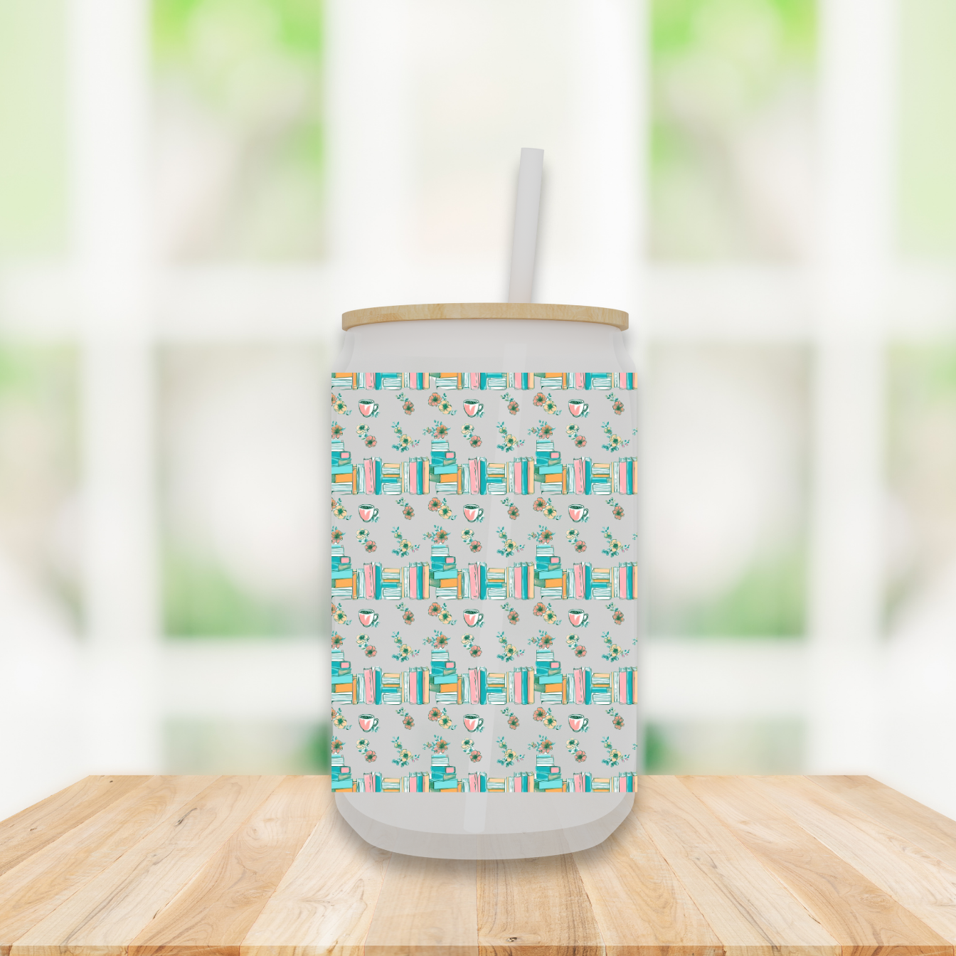 Shelf Life | Frosted Glass Can Cup