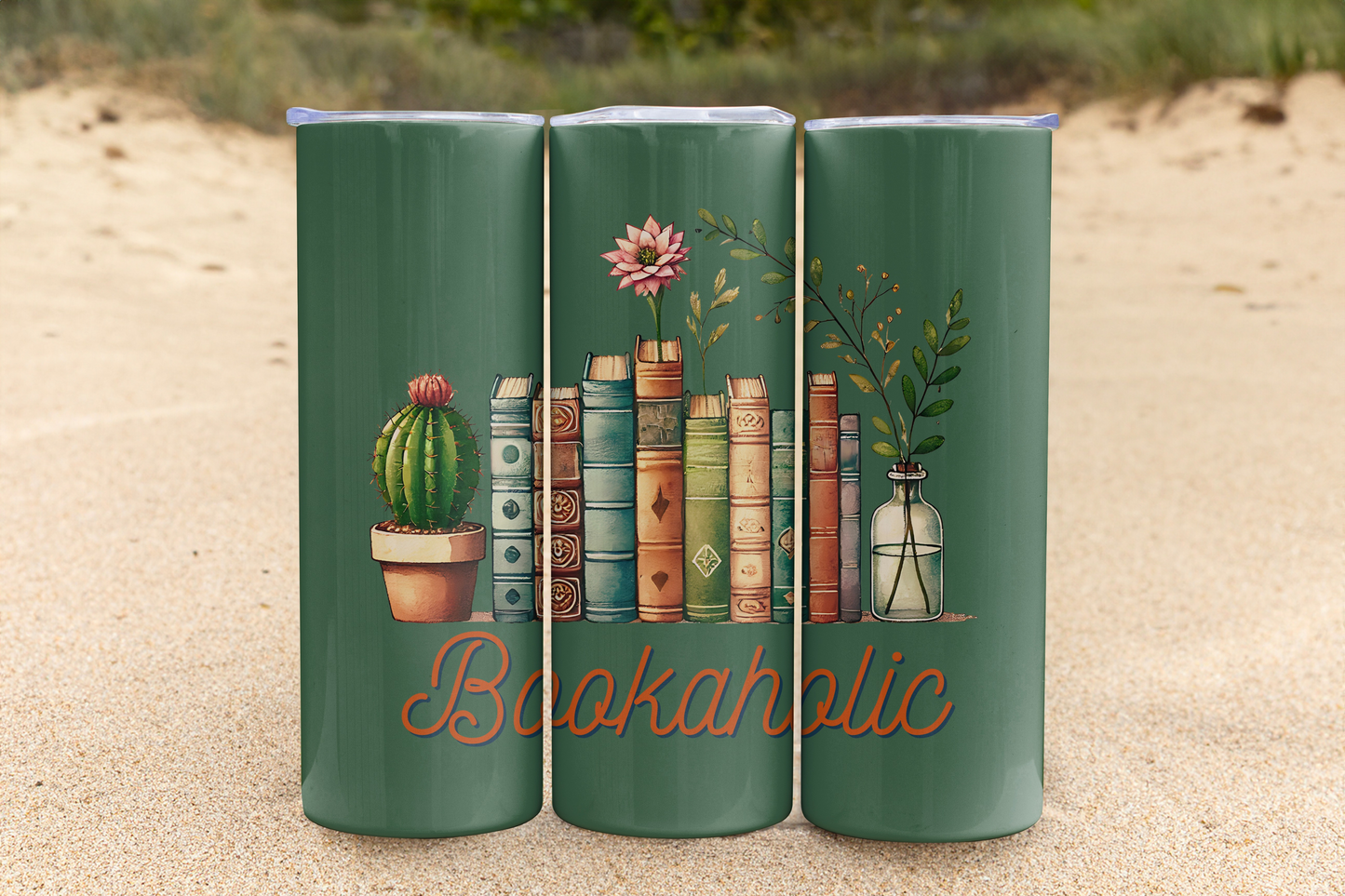 Bookaholic (Pink) | 20oz Tumbler