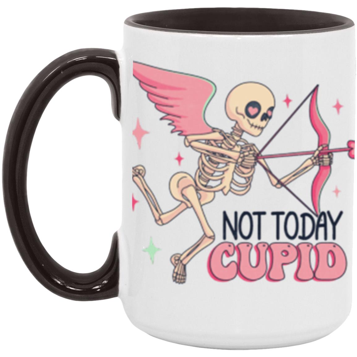 Not Today Cupid | 15oz Accent Mug