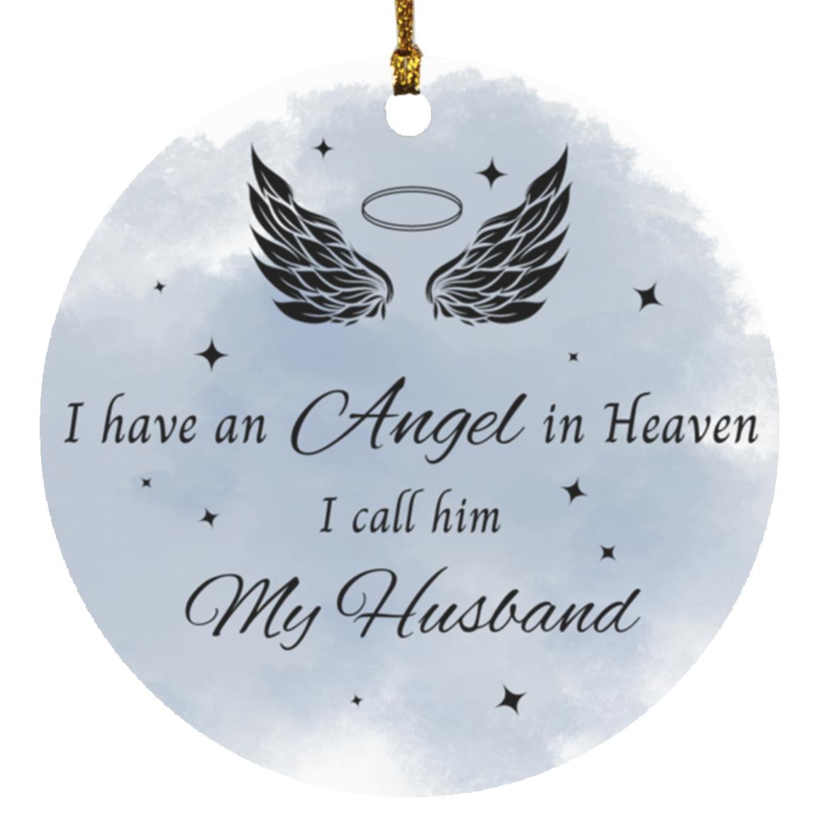 Angel(s) In Heaven | Circle Ornament