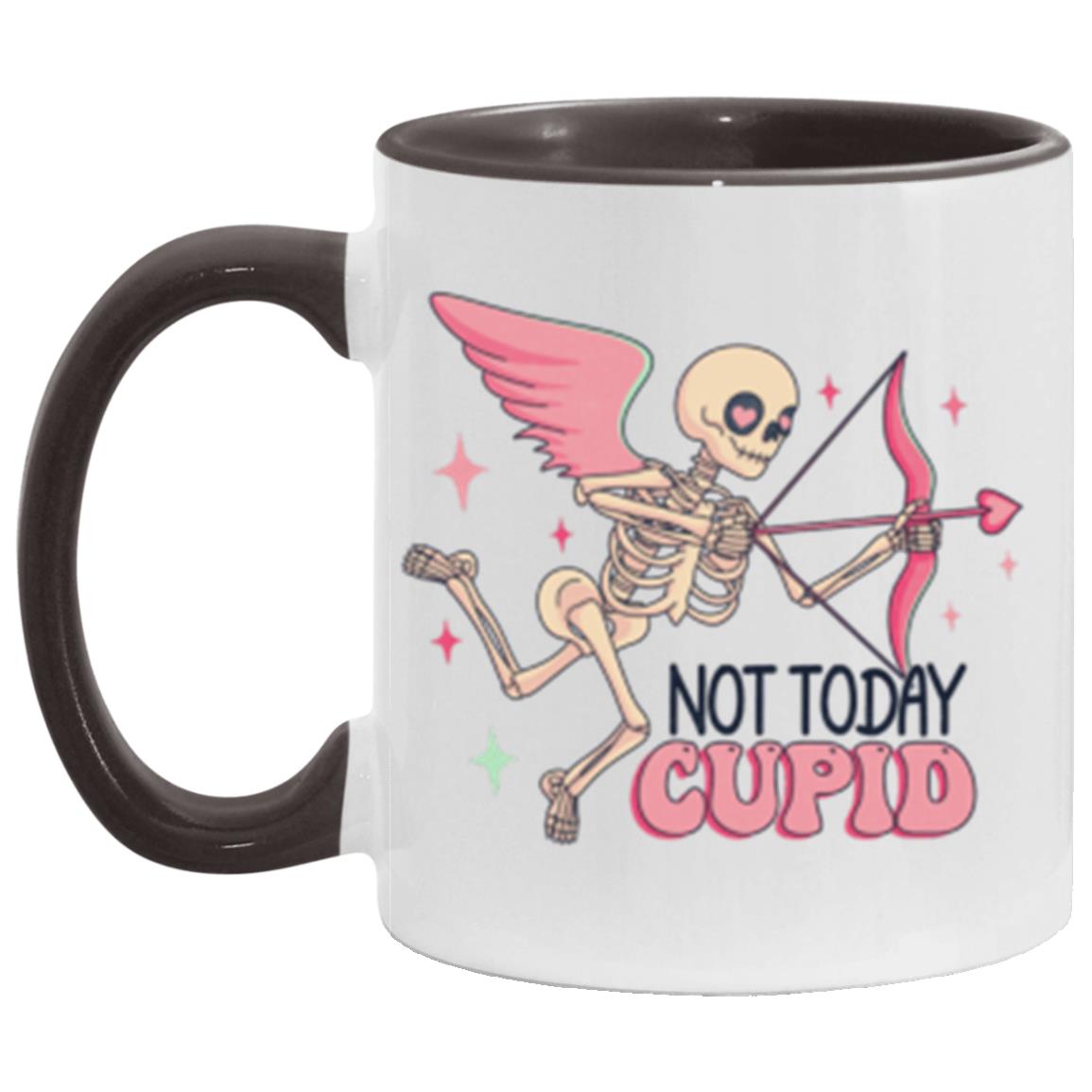 Not Today Cupid | 11oz Accent Mug