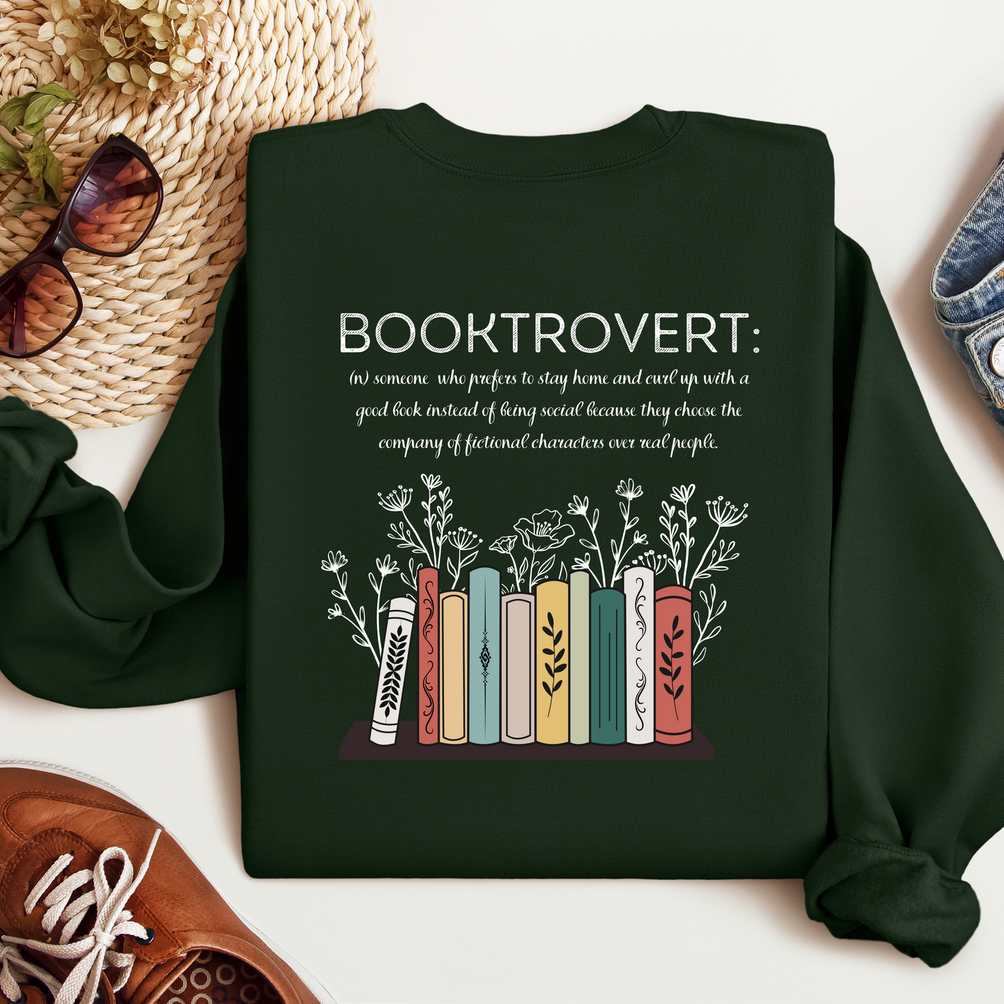 Booktrovert | Adult Sweatshirt