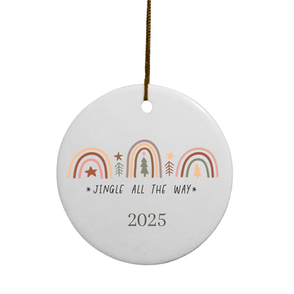 2025 Boho Christmas | Circle Ornaments