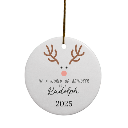 2025 Boho Christmas | Circle Ornaments