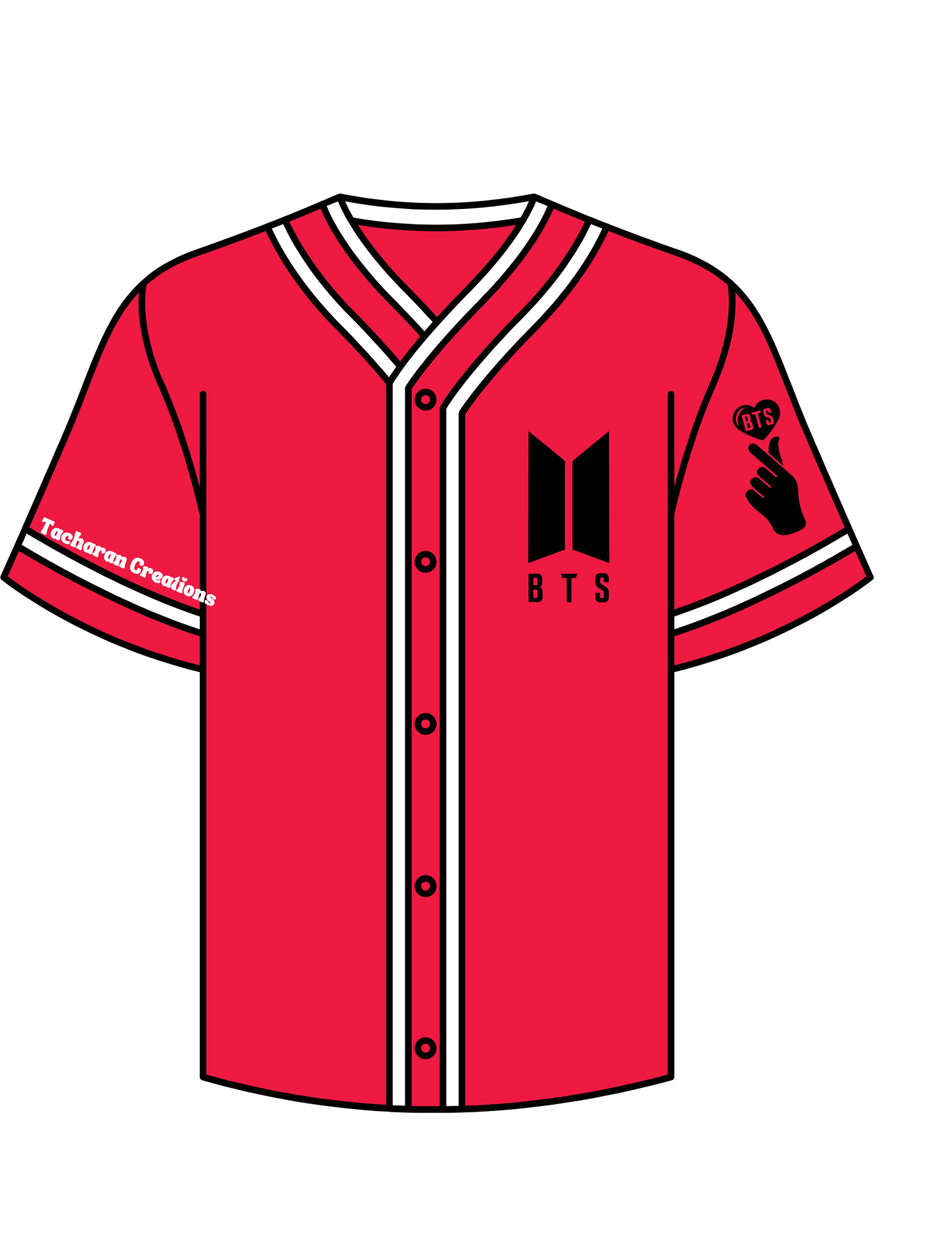 Personalized Concert & Event Baseball Jersey | Custom Name, Number & Design Options