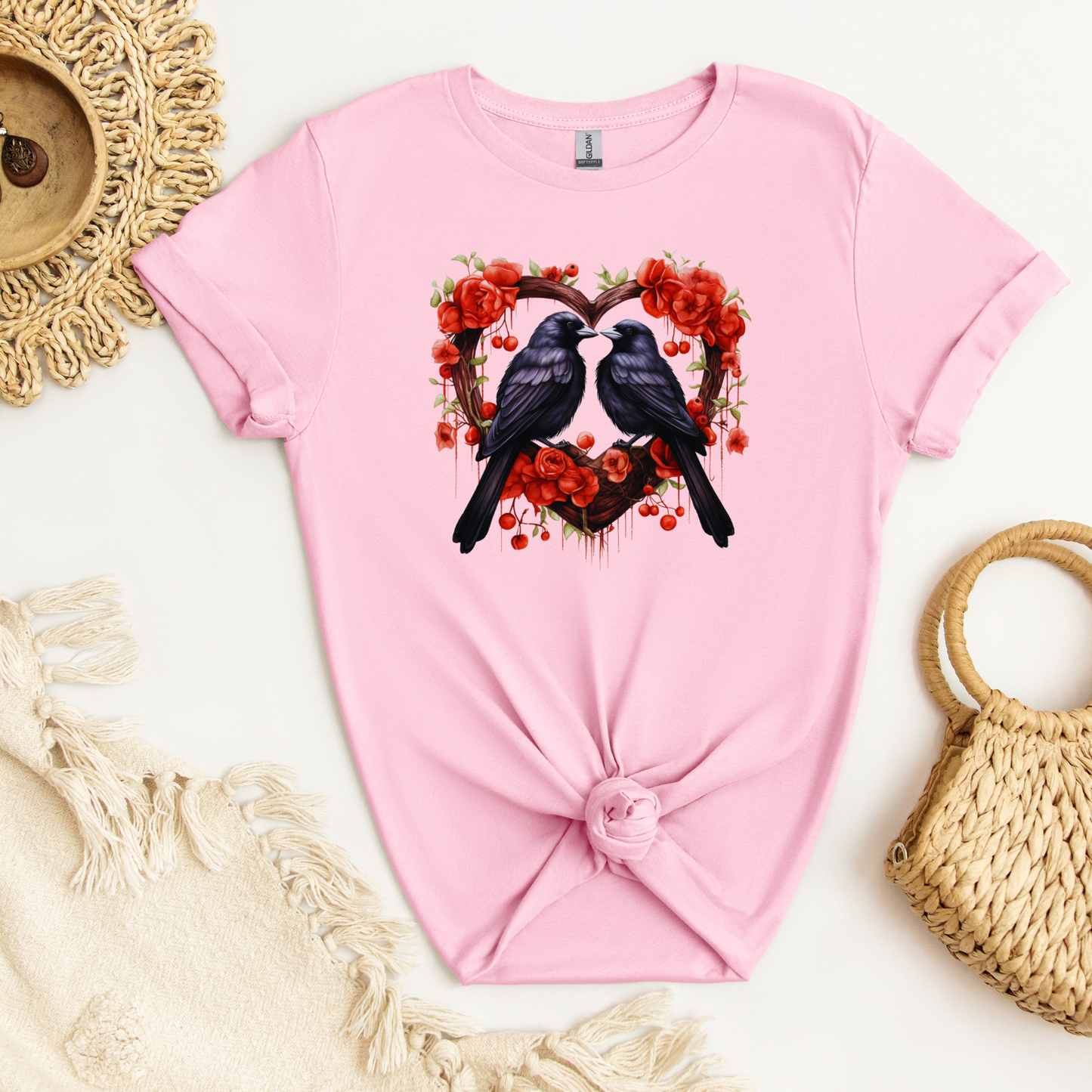 Crow Heart | Adult T-Shirt