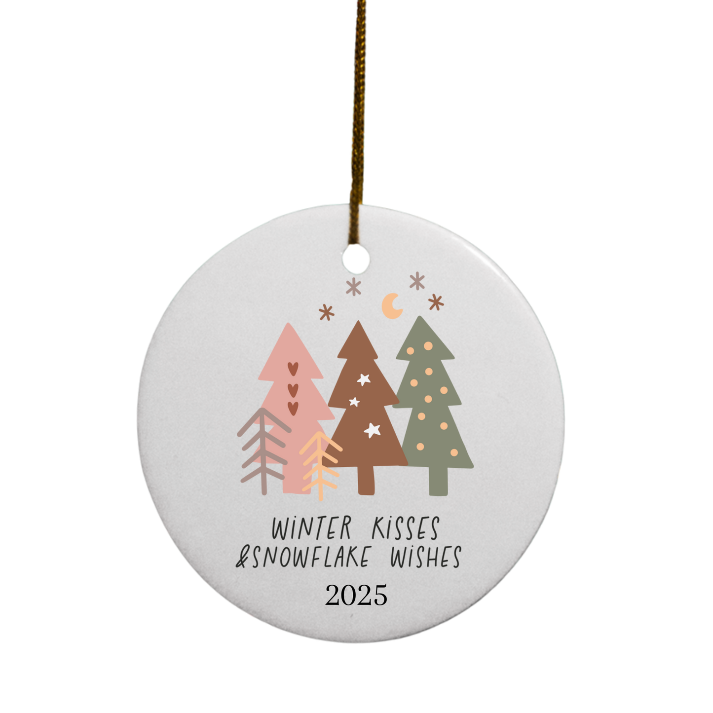 2025 Boho Christmas | Circle Ornaments
