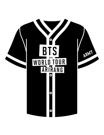 Personalized Concert & Event Baseball Jersey | Custom Name, Number & Design Options