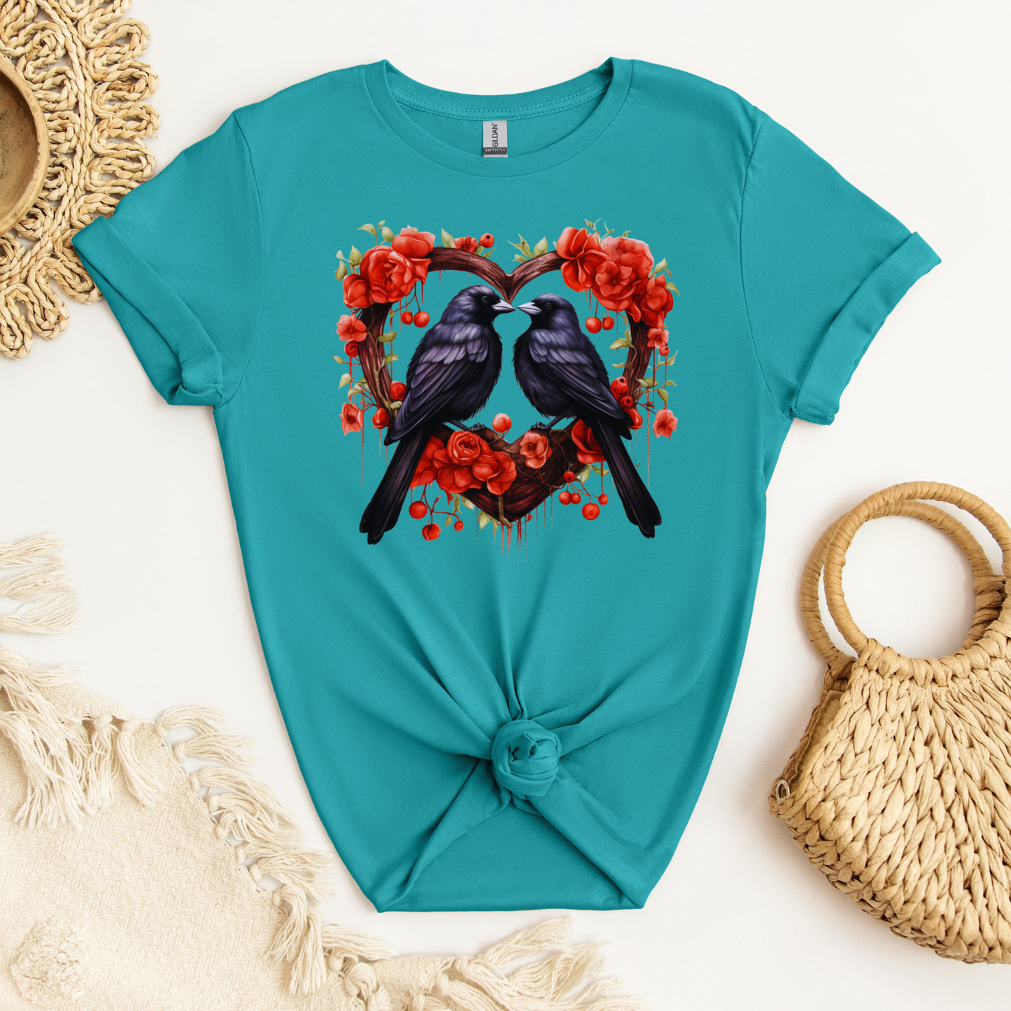 Crow Heart | Adult T-Shirt