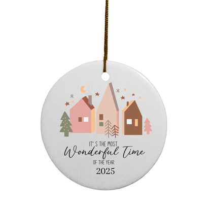 2025 Boho Christmas | Circle Ornaments