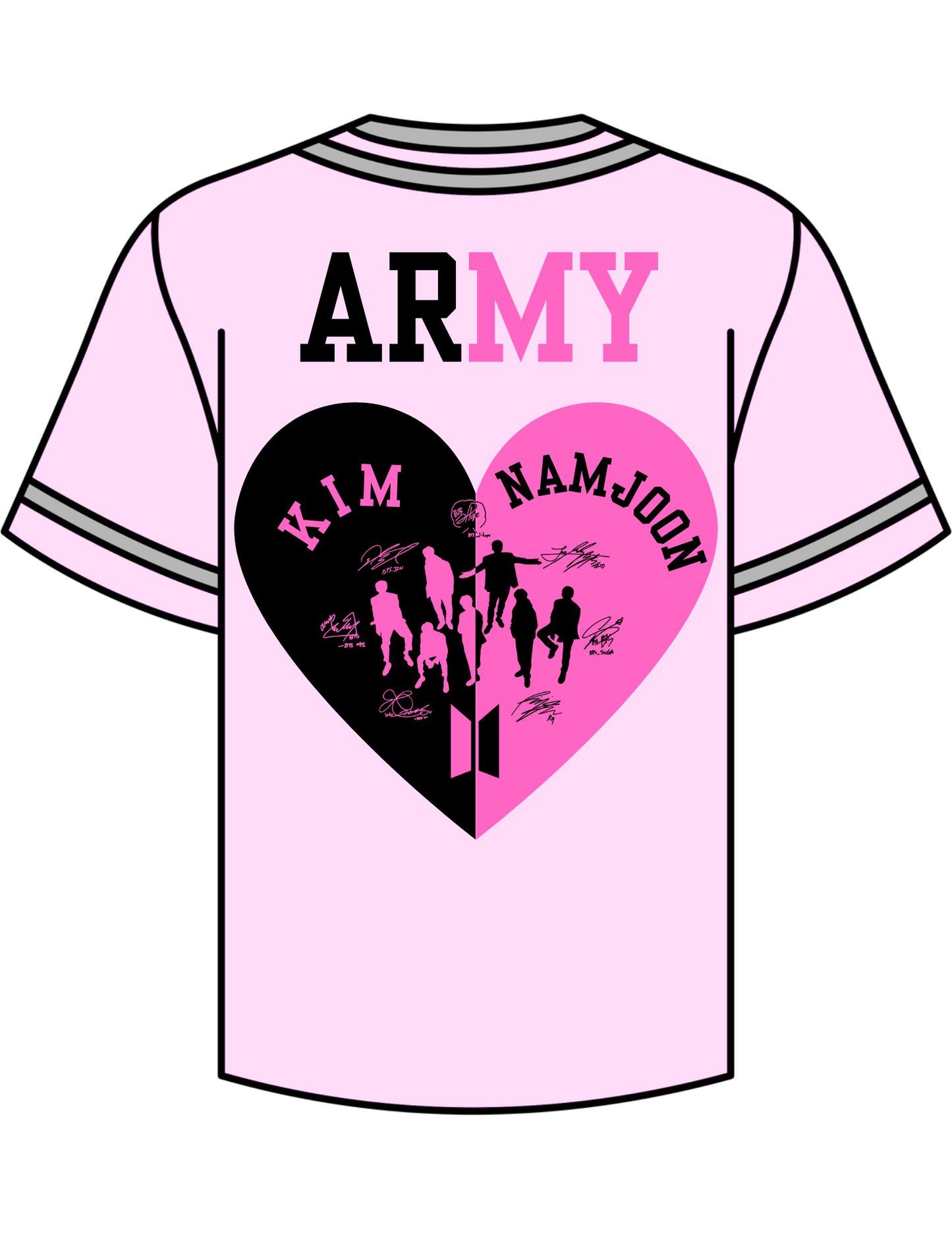 Personalized Concert & Event Baseball Jersey | Custom Name, Number & Design Options