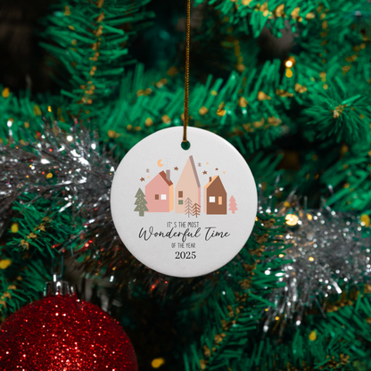 2025 Boho Christmas | Circle Ornaments