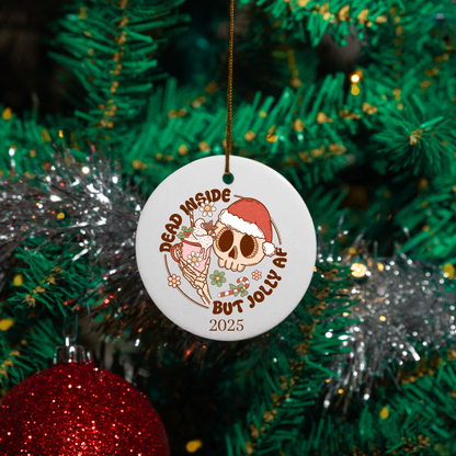 2025 Retro Christmas | Circle Ornaments