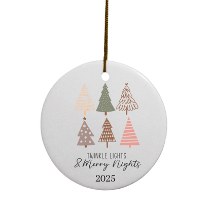 2025 Boho Christmas | Circle Ornaments