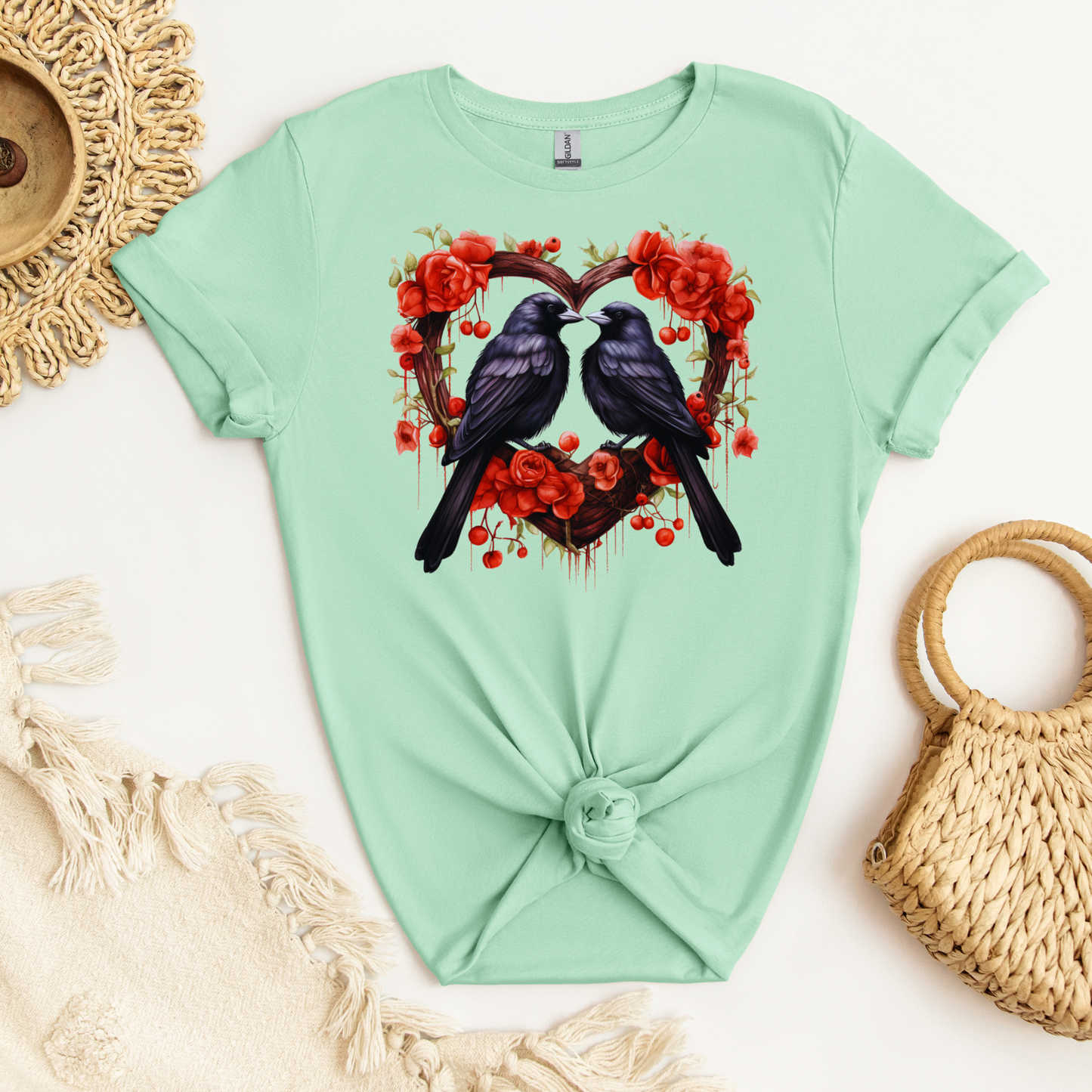 Crow Heart | Adult T-Shirt