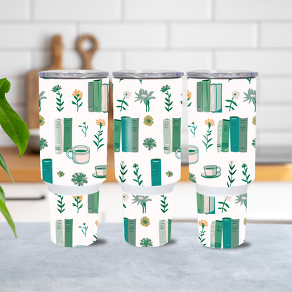 Literary Blooms | 40oz Tumbler