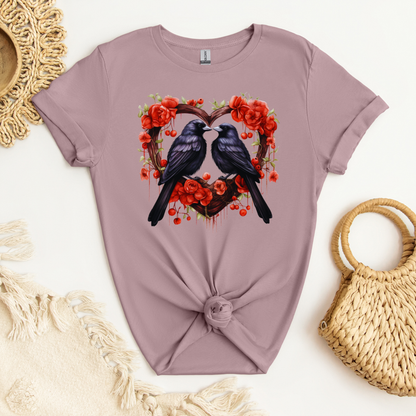 Crow Heart | Adult T-Shirt
