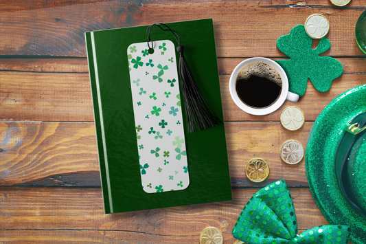 Clover Confetti | Aluminum Bookmark