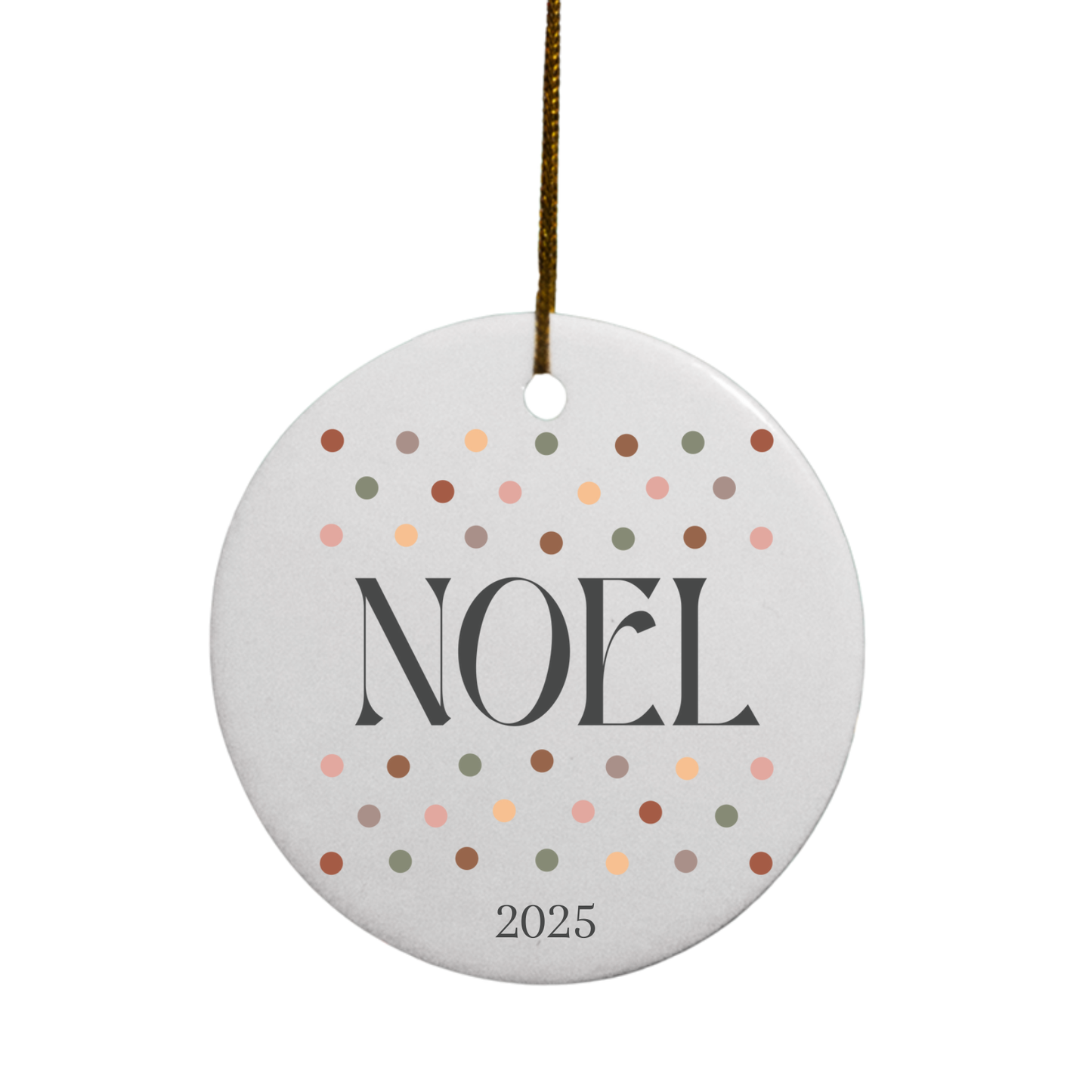 2025 Boho Christmas | Circle Ornaments