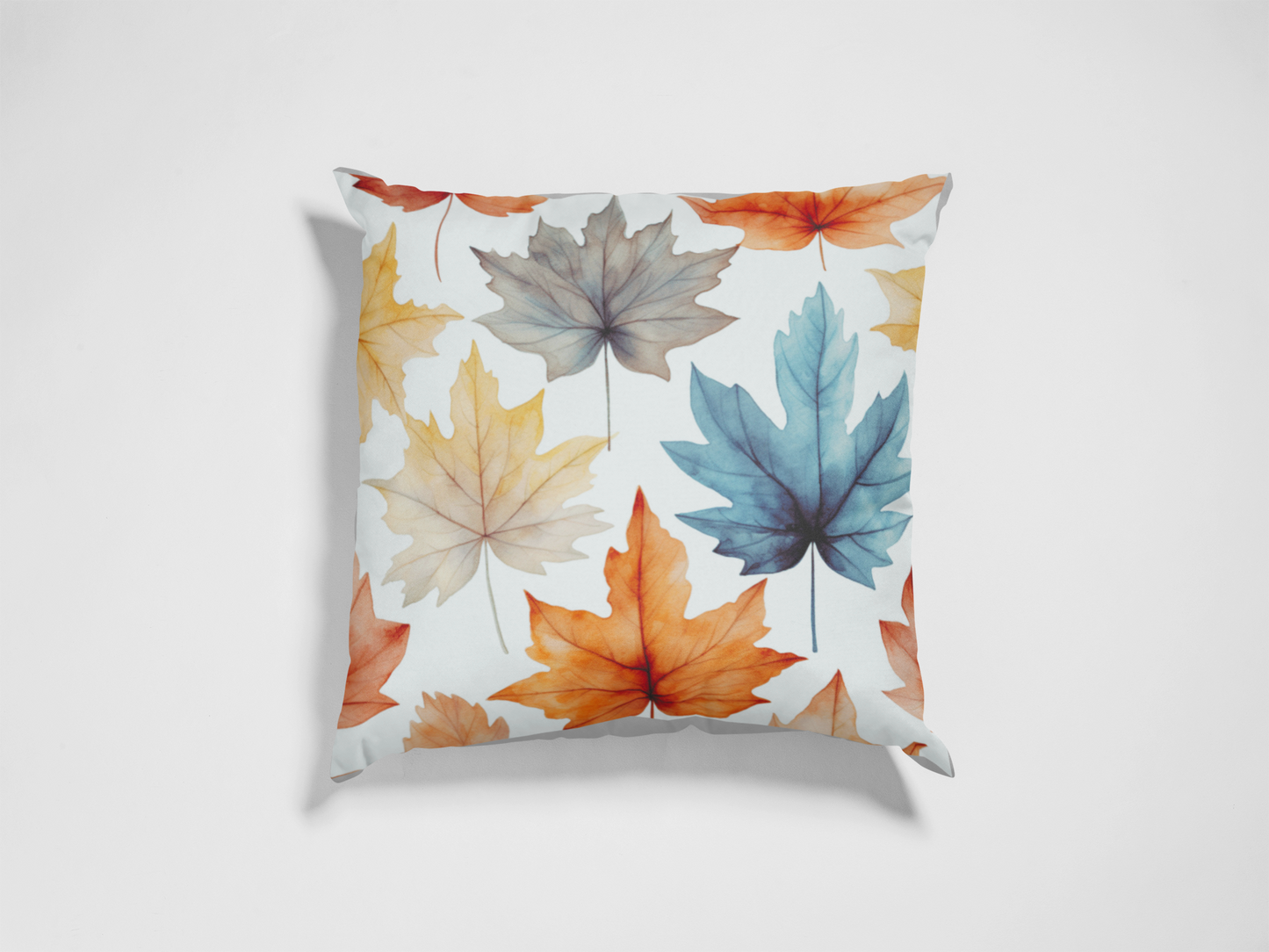 Autumn Pumpkin | Reversible Decorative Pillow 18in x 18in