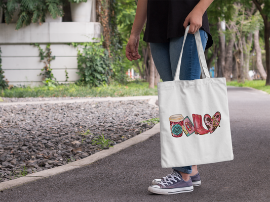 Western Girl Coffee Lover | Tote Bag