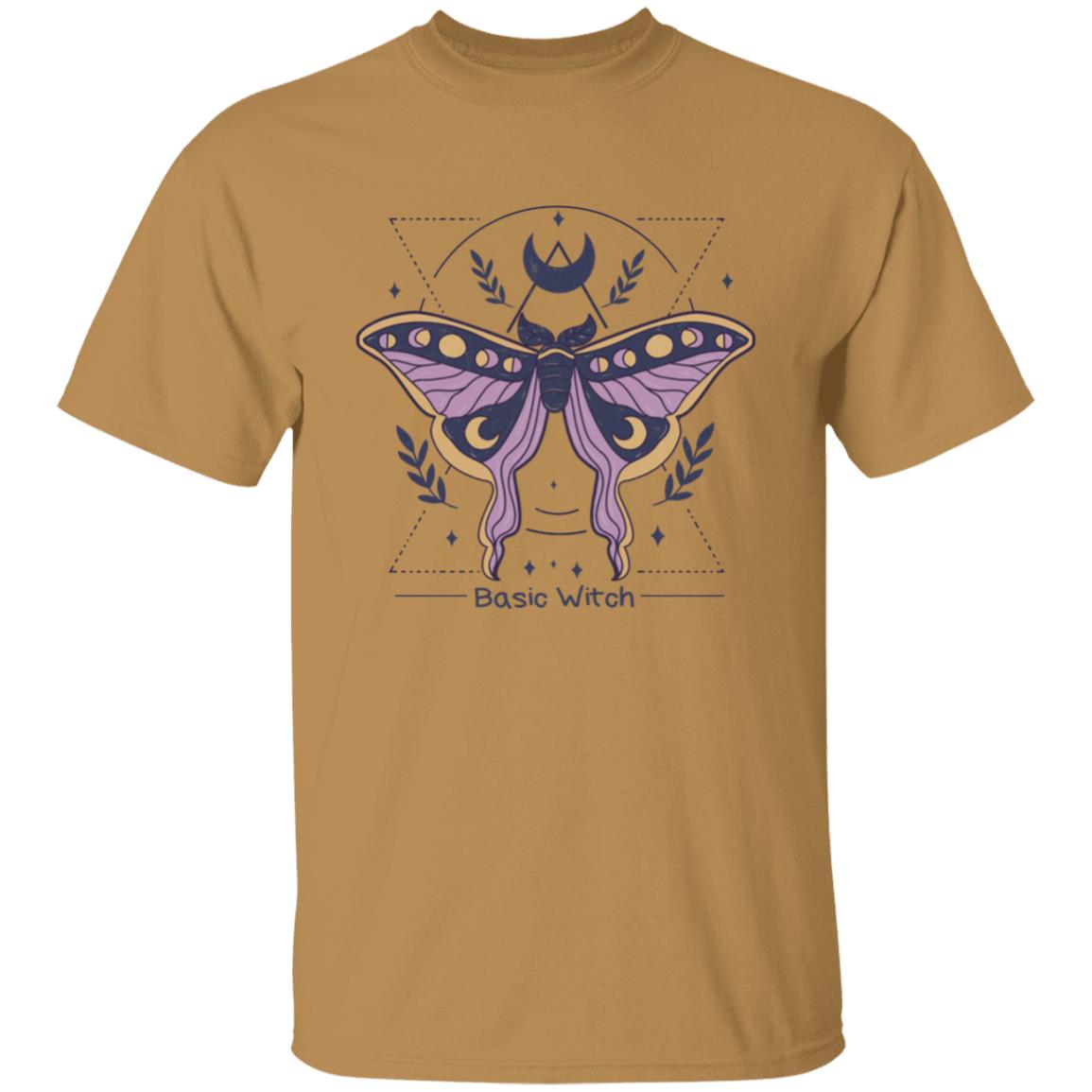 Purple Basic Witch Lunar Moth | Adult T-Shirt