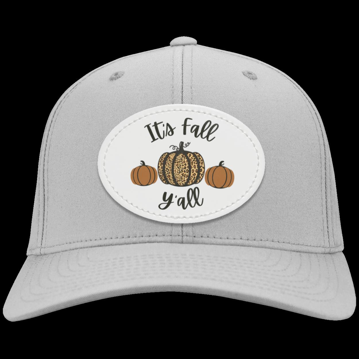 It's Fall Y'all Animal Print Pumpkin | Baseball Cap