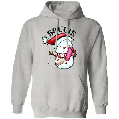 Bougie Snowman | Adult Pullover Hoodie