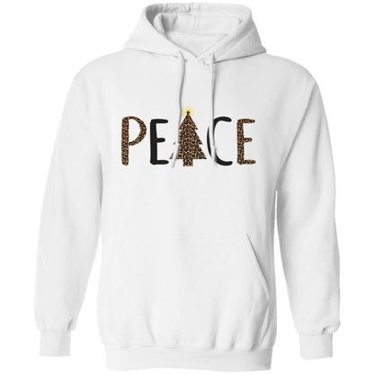 Peace Animal Print | Adult Pullover Hoodie