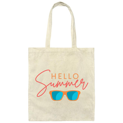 Hello Summer | Canvas Tote Bag