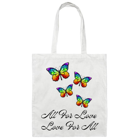 All For Love Love For All | Canvas Tote Bag