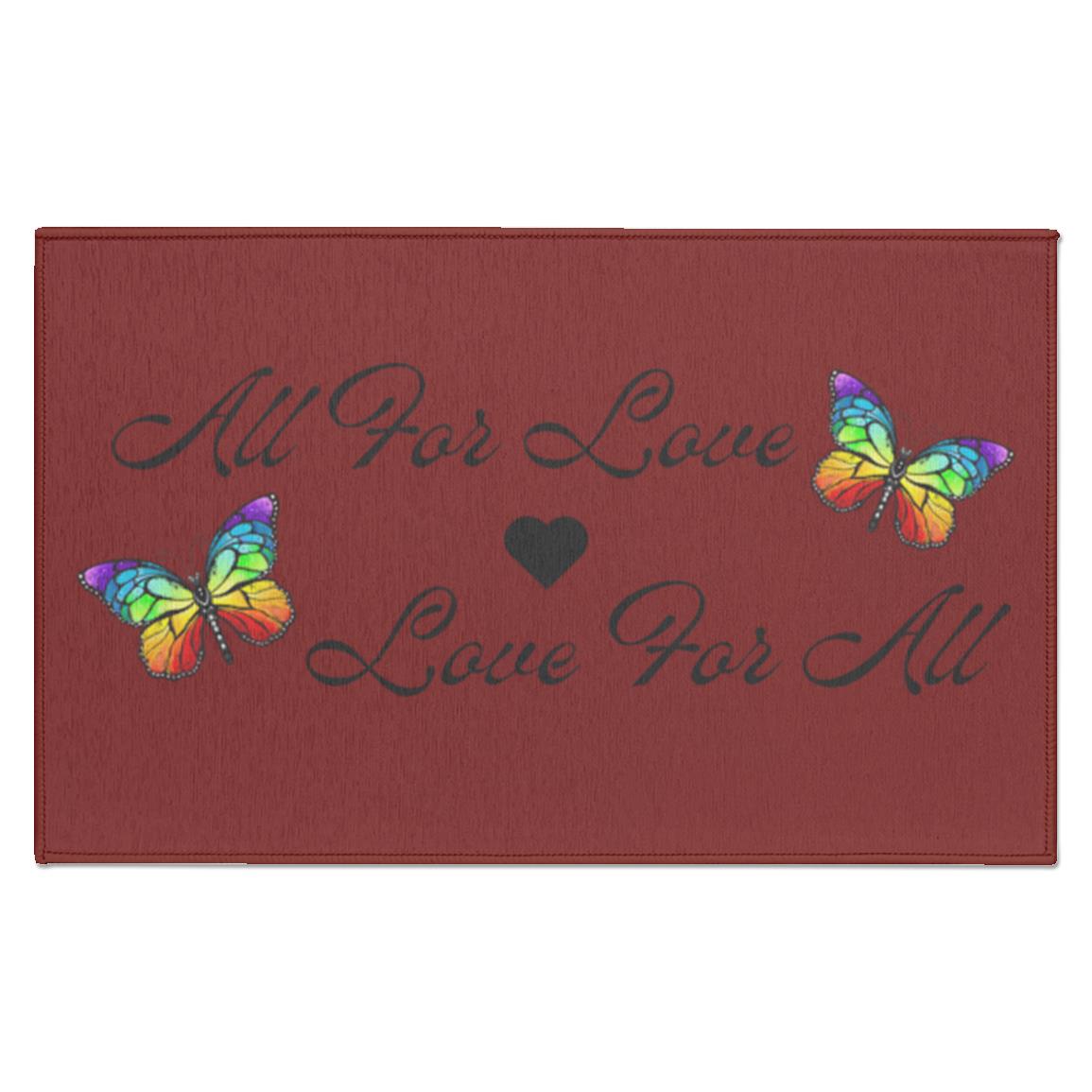 All For Love, Love For All | Indoor Doormat