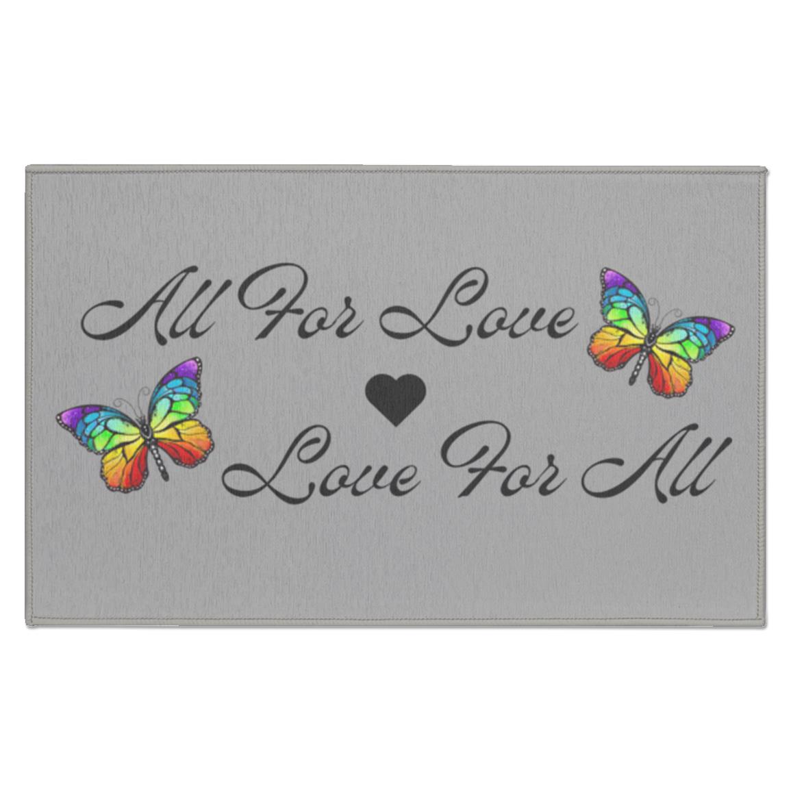 All For Love, Love For All | Indoor Doormat