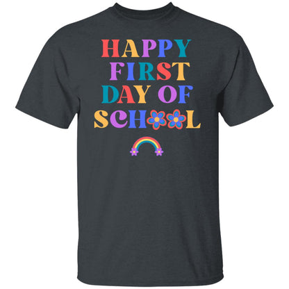 Happy First Day of School Retro | Adult T-Shirt