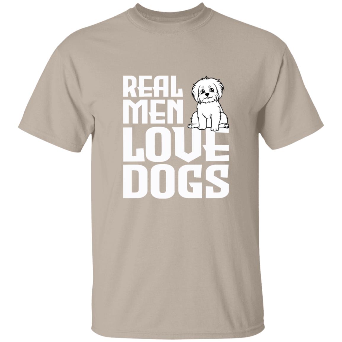 Real Men Love Dogs | Adult T-Shirt