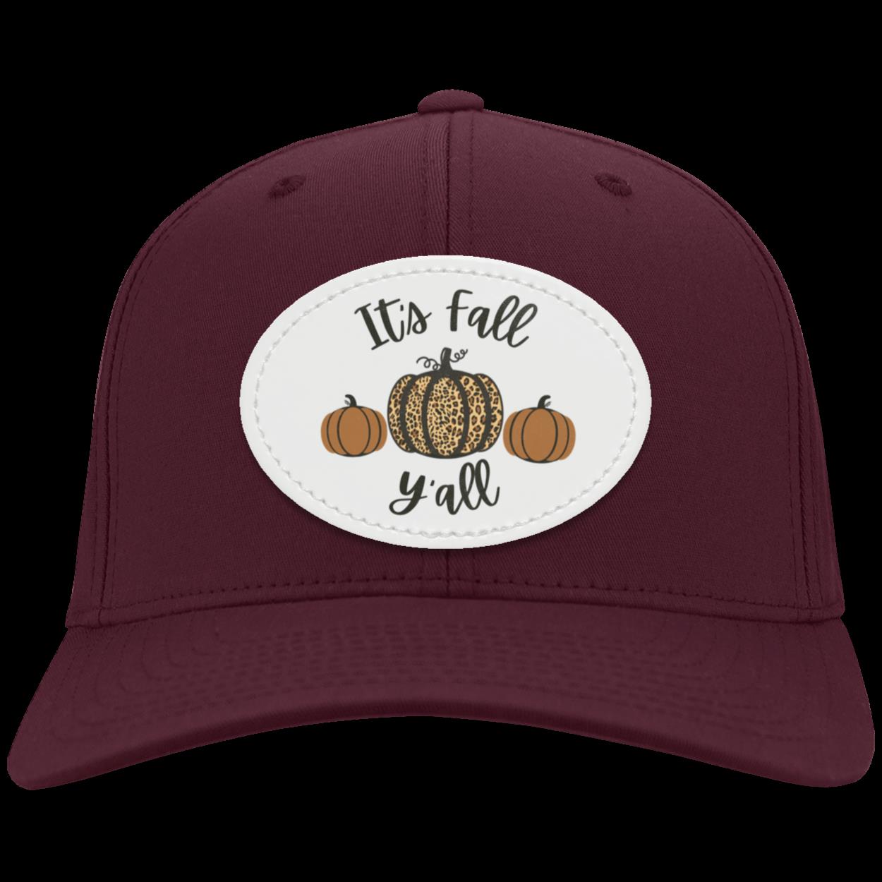 It's Fall Y'all Animal Print Pumpkin | Baseball Cap