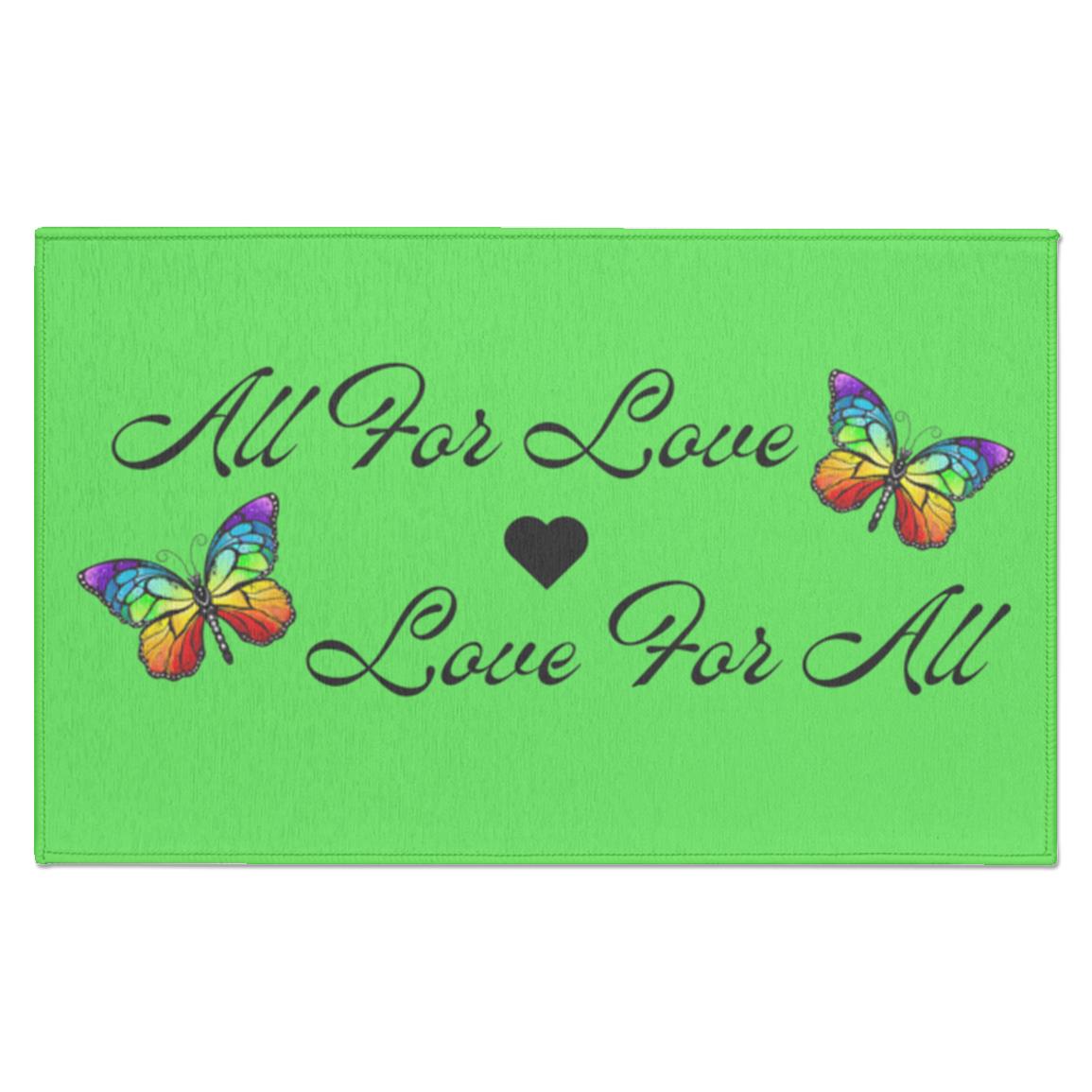 All For Love, Love For All | Indoor Doormat