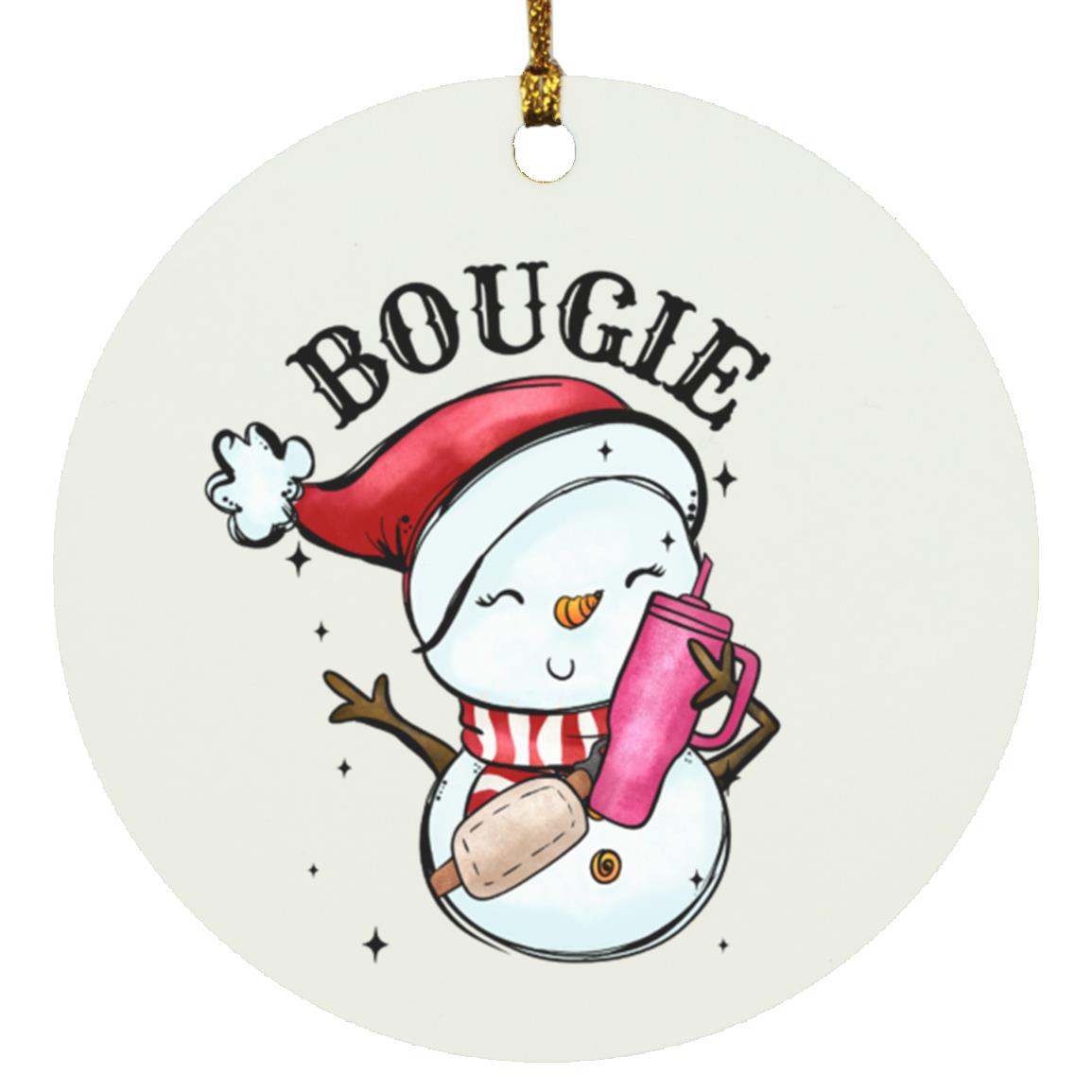 Bougie Snowman | Christmas Ornament