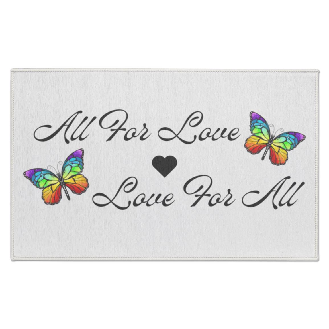 All For Love, Love For All | Indoor Doormat