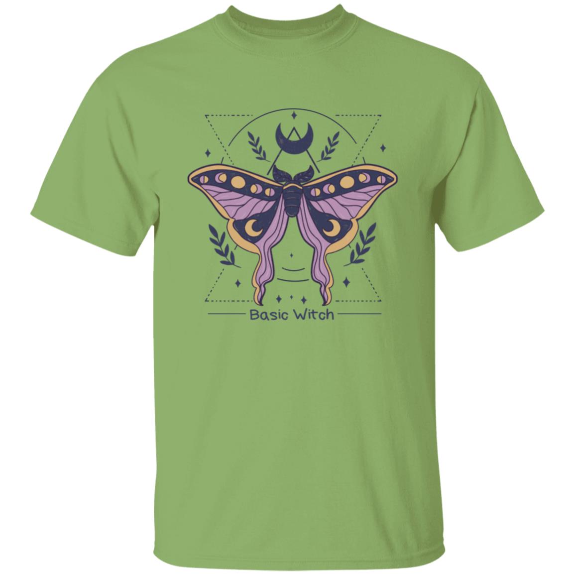 Purple Basic Witch Lunar Moth | Adult T-Shirt